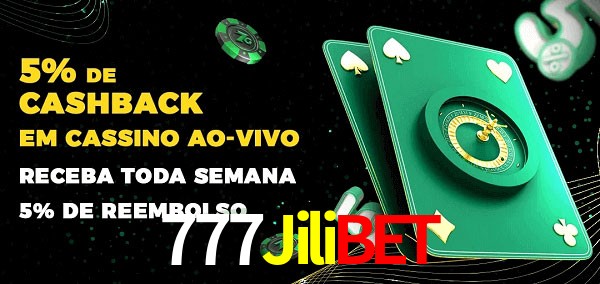 Promoções do cassino ao Vivo 777Jilibet